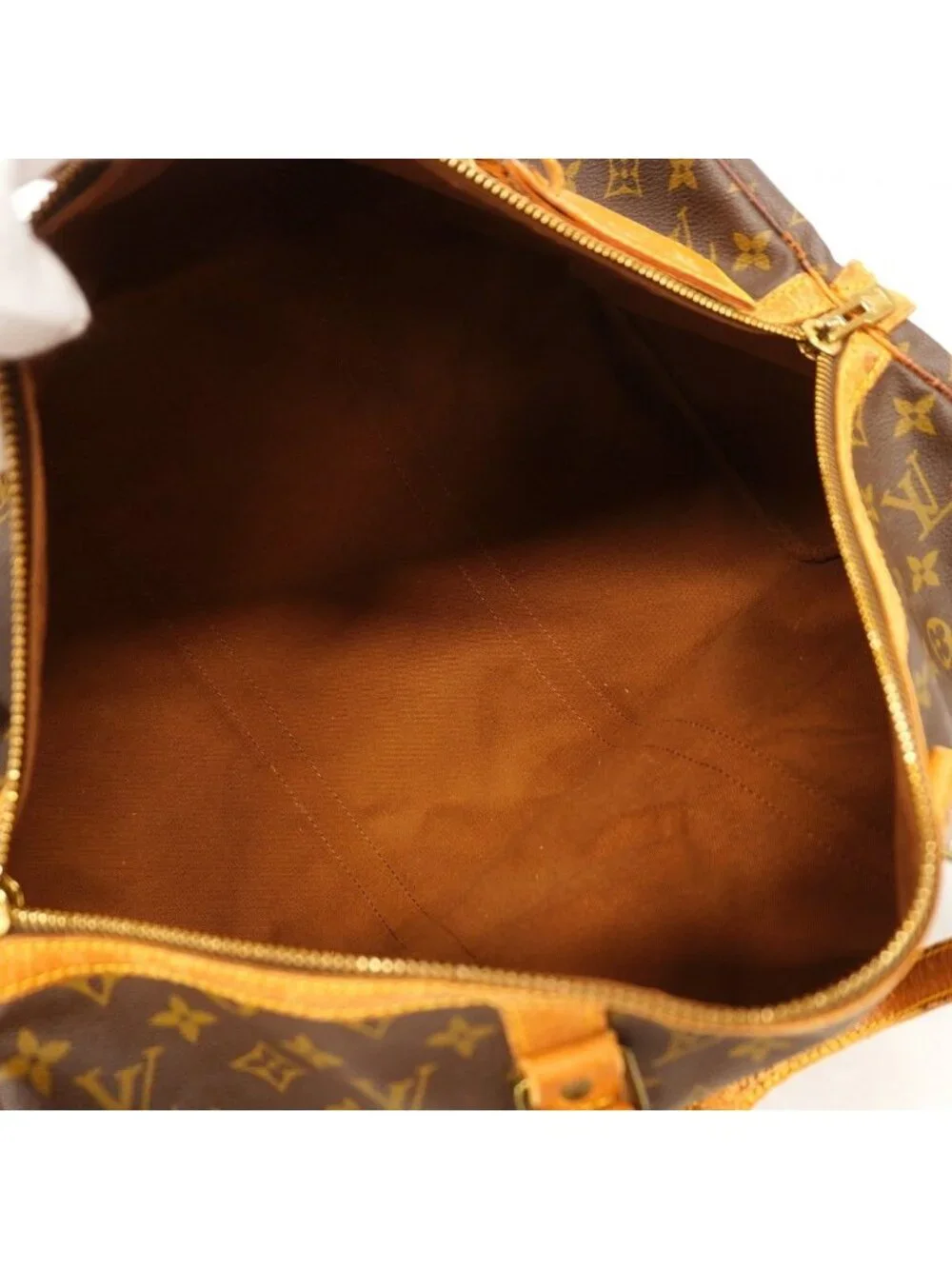 Louis Vuitton Boston Bag Monogram Sac Spool 45 Brown